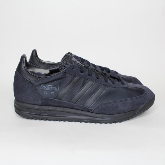 Adidas Originals SL 72 RS Shoes Low Top Black Carbon IH8019 Men's Size 12 NEW - Picture 2 of 8